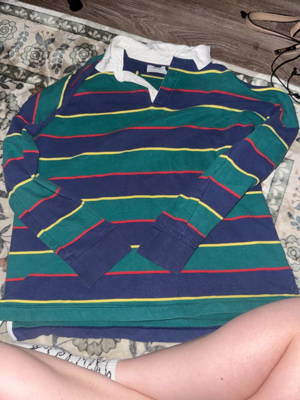Topman Long Sleeve Polo